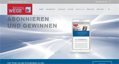 Desktop Screenshot of lebenswege-online.at